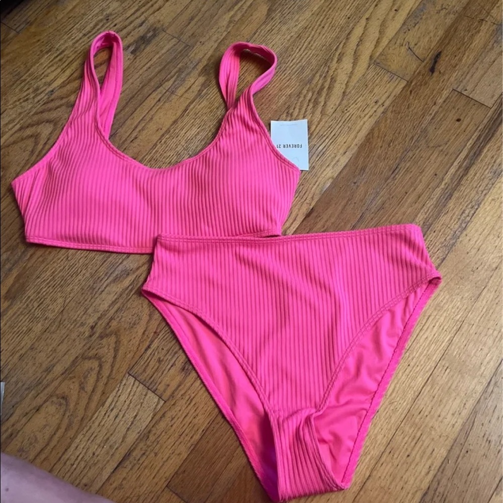 Forever 21 plus size bikini set